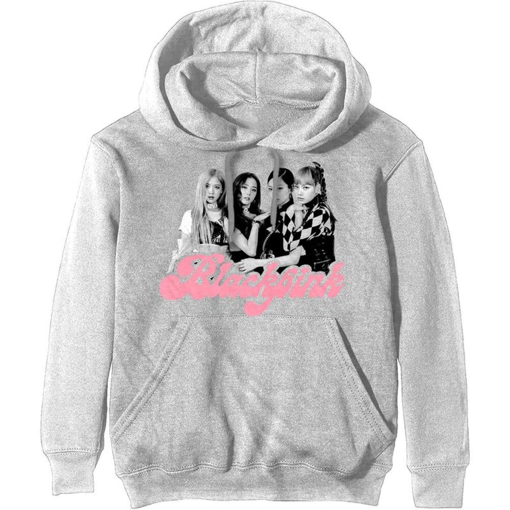 BlackPink Unisex Adult Photograph Hoodie / Off White